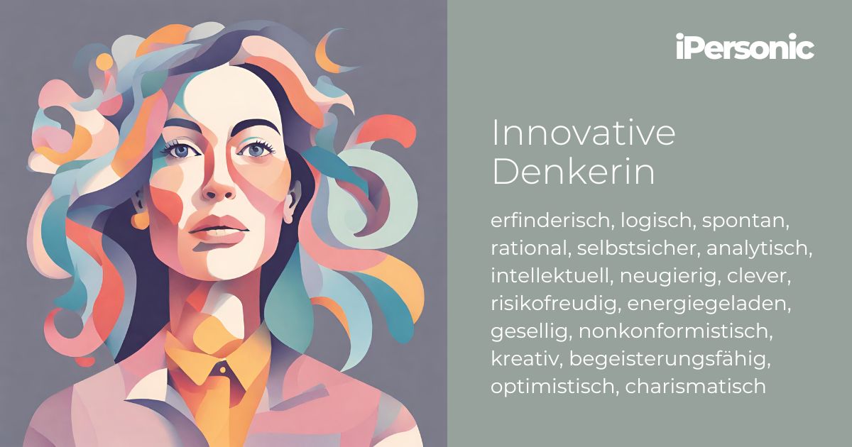 Innovative Denkerin Innovative Denkerin