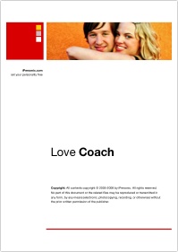 iPersonic Love Coach