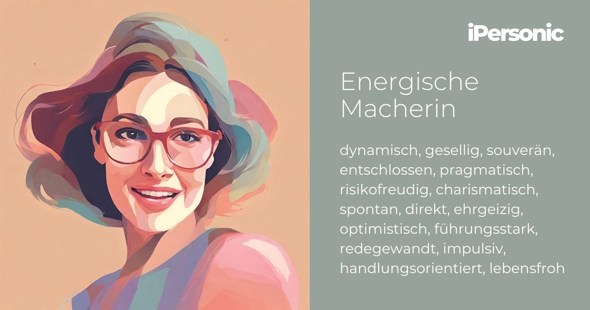 Energische Macherin
