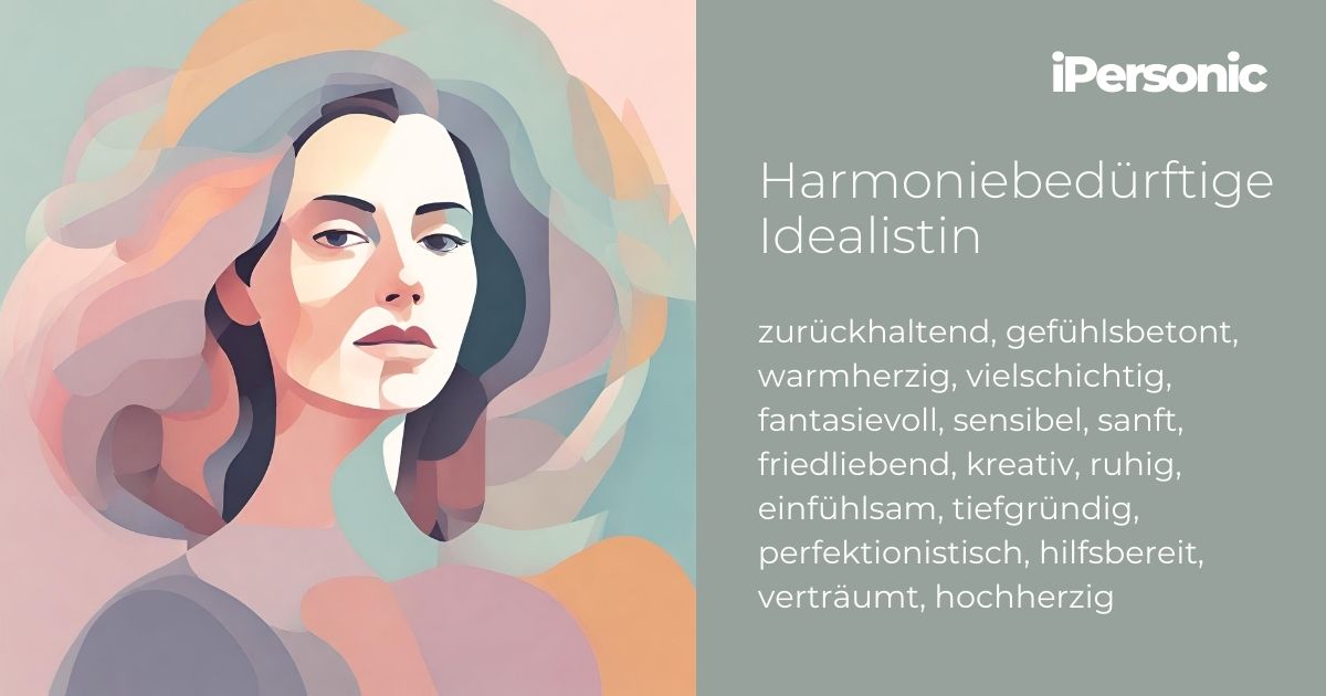 Harmoniebedürftige Idealistin
