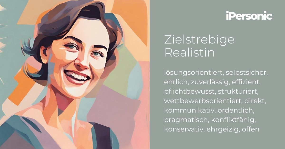 Zielstrebige Realistin Zielstrebige Realistin